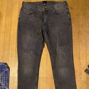 Faded black H&M skinny jeans
